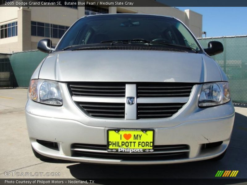 Butane Blue Pearl / Medium Slate Gray 2005 Dodge Grand Caravan SE