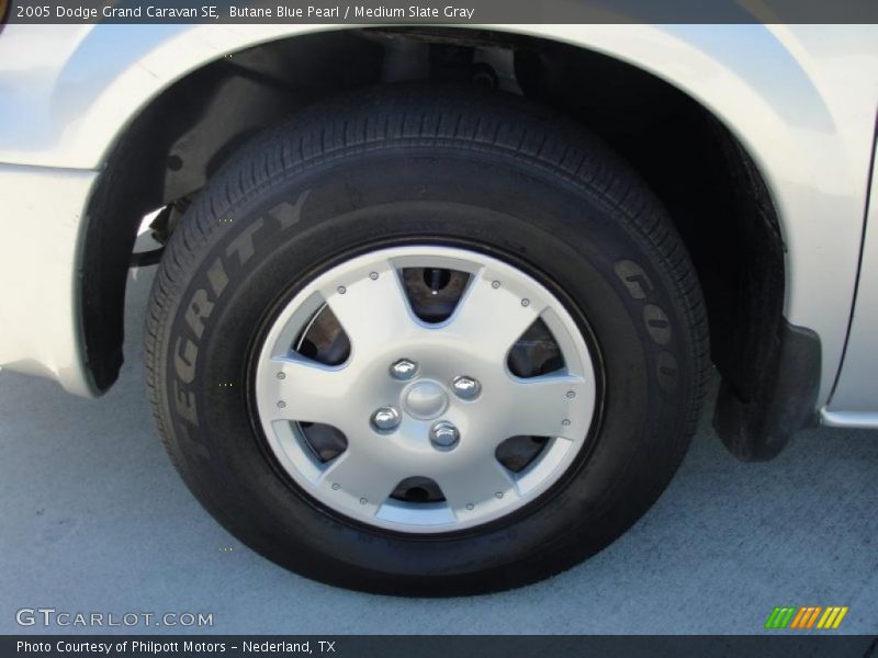 Butane Blue Pearl / Medium Slate Gray 2005 Dodge Grand Caravan SE