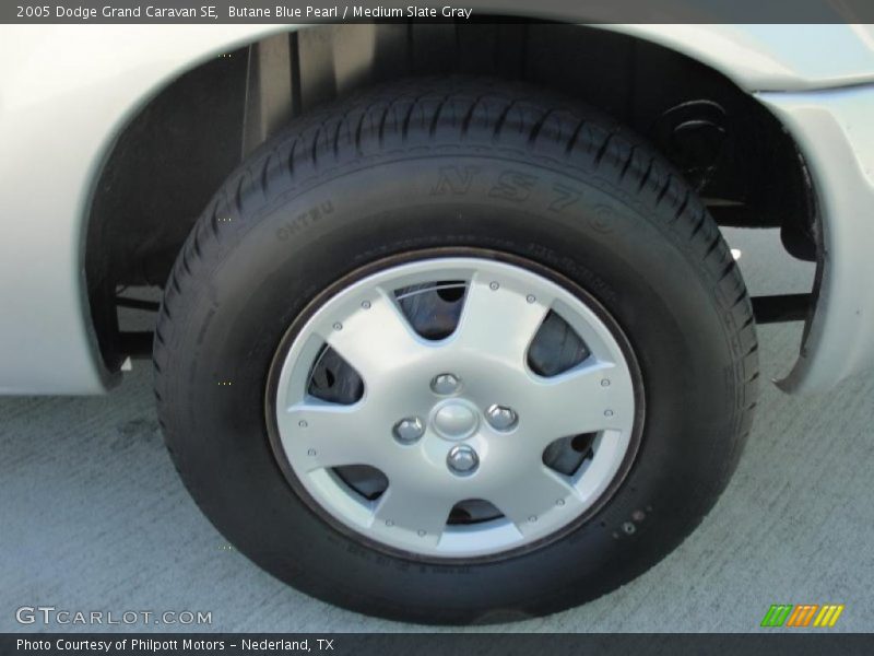 Butane Blue Pearl / Medium Slate Gray 2005 Dodge Grand Caravan SE