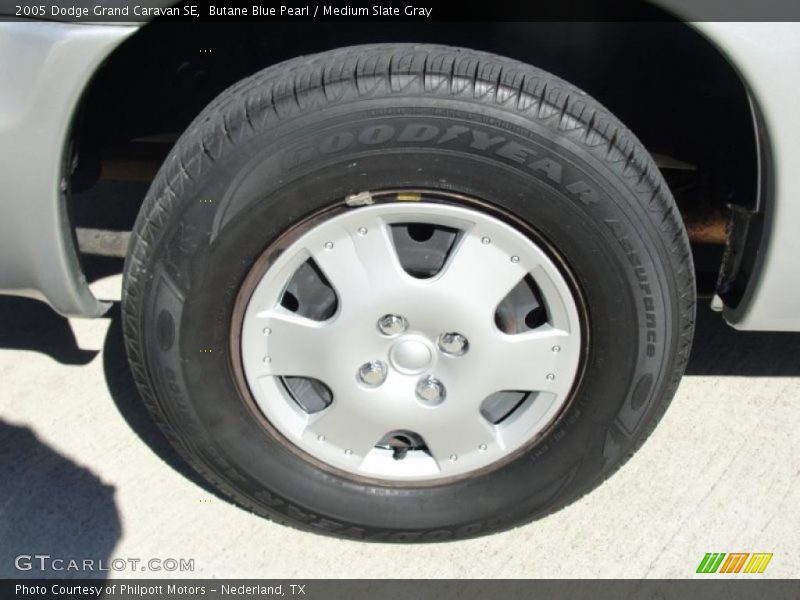 Butane Blue Pearl / Medium Slate Gray 2005 Dodge Grand Caravan SE