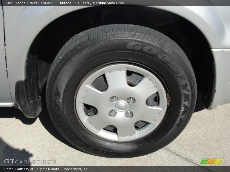 Butane Blue Pearl / Medium Slate Gray 2005 Dodge Grand Caravan SE