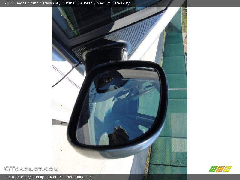 Butane Blue Pearl / Medium Slate Gray 2005 Dodge Grand Caravan SE