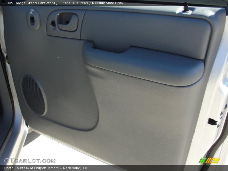 Butane Blue Pearl / Medium Slate Gray 2005 Dodge Grand Caravan SE