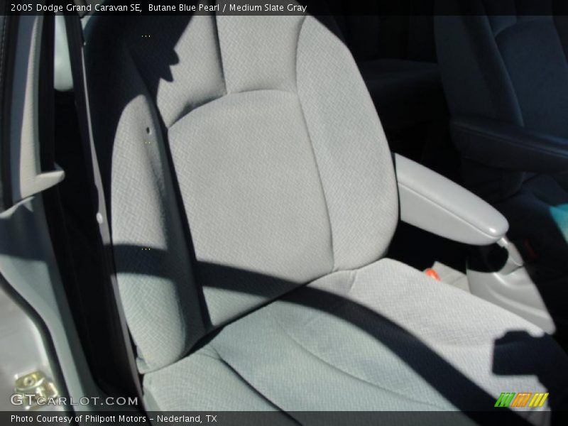Butane Blue Pearl / Medium Slate Gray 2005 Dodge Grand Caravan SE