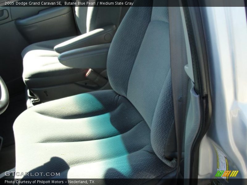 Butane Blue Pearl / Medium Slate Gray 2005 Dodge Grand Caravan SE