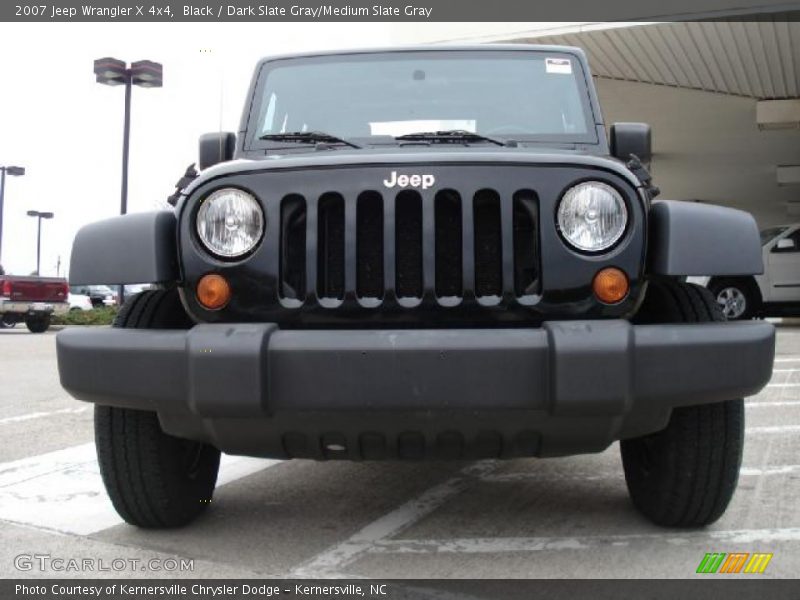 Black / Dark Slate Gray/Medium Slate Gray 2007 Jeep Wrangler X 4x4