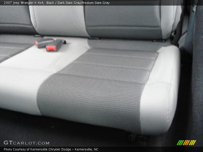 Black / Dark Slate Gray/Medium Slate Gray 2007 Jeep Wrangler X 4x4