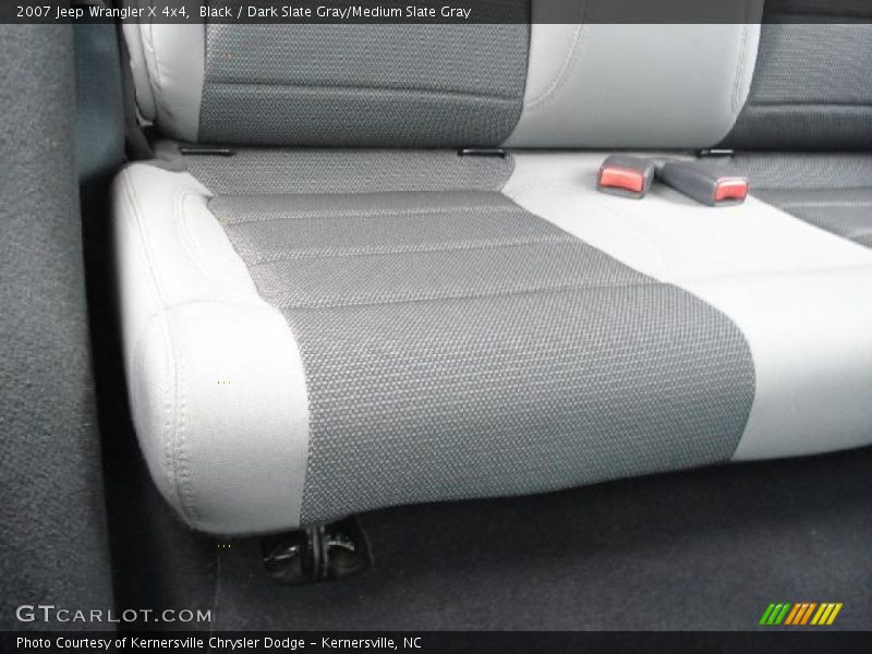 Black / Dark Slate Gray/Medium Slate Gray 2007 Jeep Wrangler X 4x4