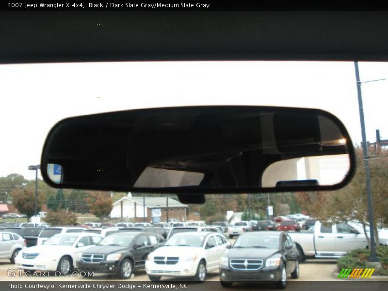 Black / Dark Slate Gray/Medium Slate Gray 2007 Jeep Wrangler X 4x4