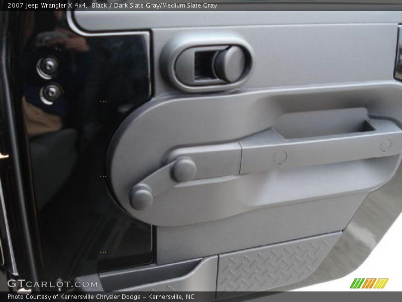 Black / Dark Slate Gray/Medium Slate Gray 2007 Jeep Wrangler X 4x4