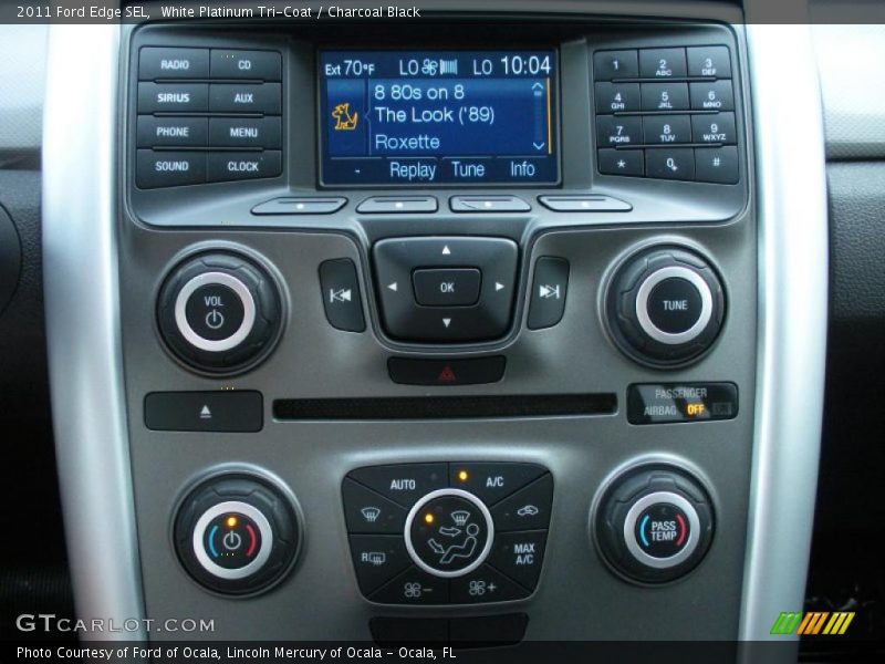 Controls of 2011 Edge SEL