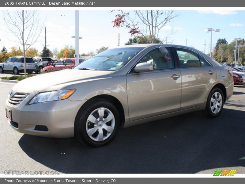 Desert Sand Metallic / Ash 2009 Toyota Camry LE