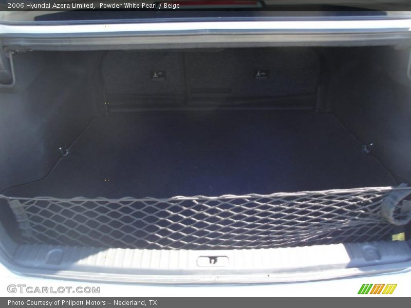 Powder White Pearl / Beige 2006 Hyundai Azera Limited