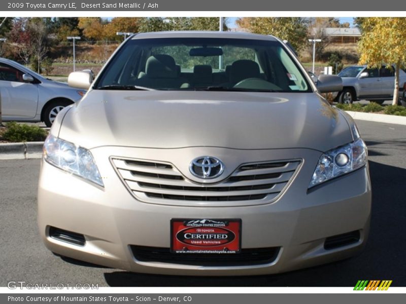 Desert Sand Metallic / Ash 2009 Toyota Camry LE
