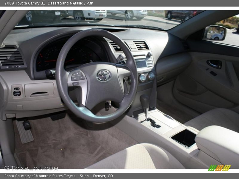 Desert Sand Metallic / Ash 2009 Toyota Camry LE