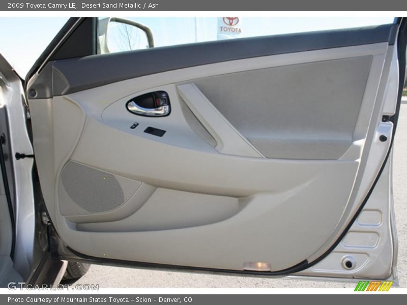 Desert Sand Metallic / Ash 2009 Toyota Camry LE