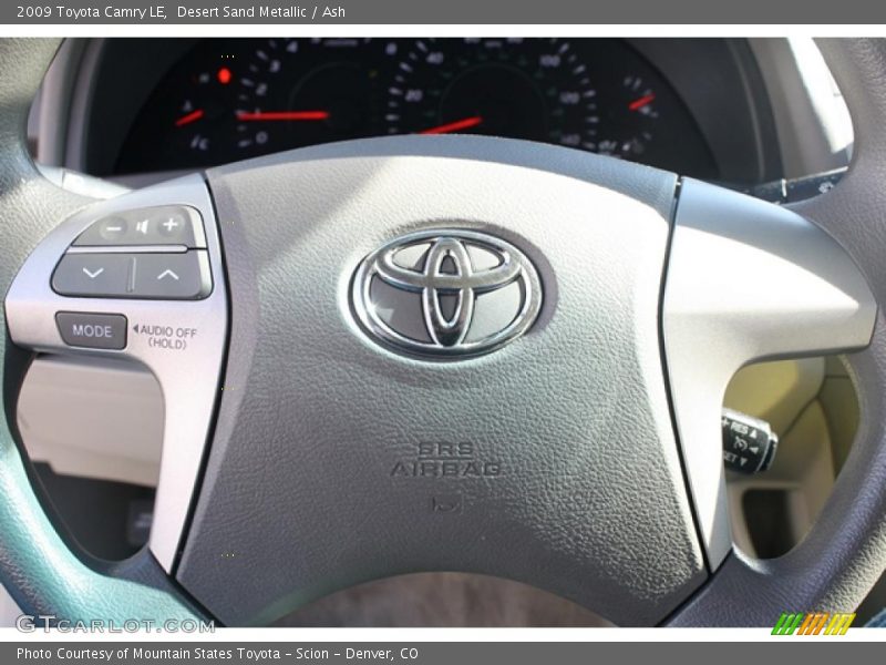 Desert Sand Metallic / Ash 2009 Toyota Camry LE