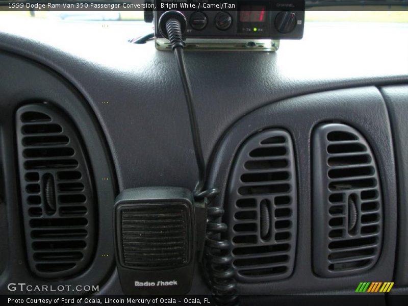 Bright White / Camel/Tan 1999 Dodge Ram Van 350 Passenger Conversion
