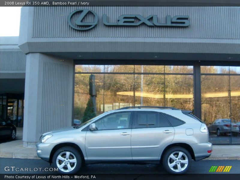 Bamboo Pearl / Ivory 2008 Lexus RX 350 AWD