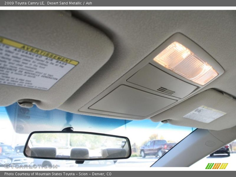 Desert Sand Metallic / Ash 2009 Toyota Camry LE