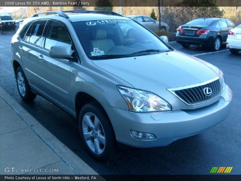 Bamboo Pearl / Ivory 2008 Lexus RX 350 AWD
