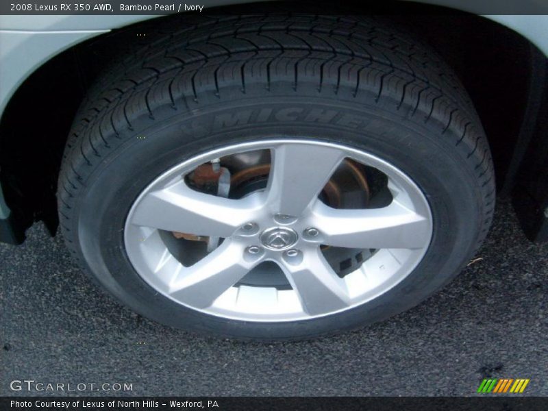 Bamboo Pearl / Ivory 2008 Lexus RX 350 AWD