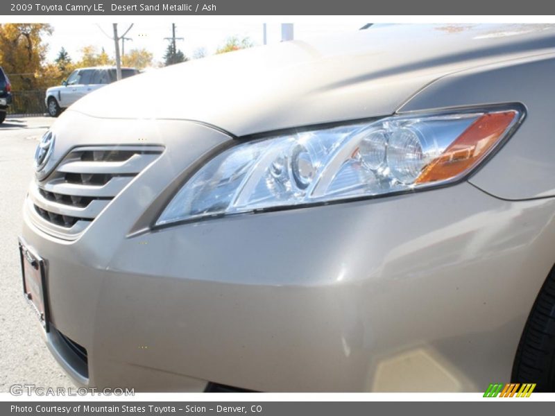 Desert Sand Metallic / Ash 2009 Toyota Camry LE