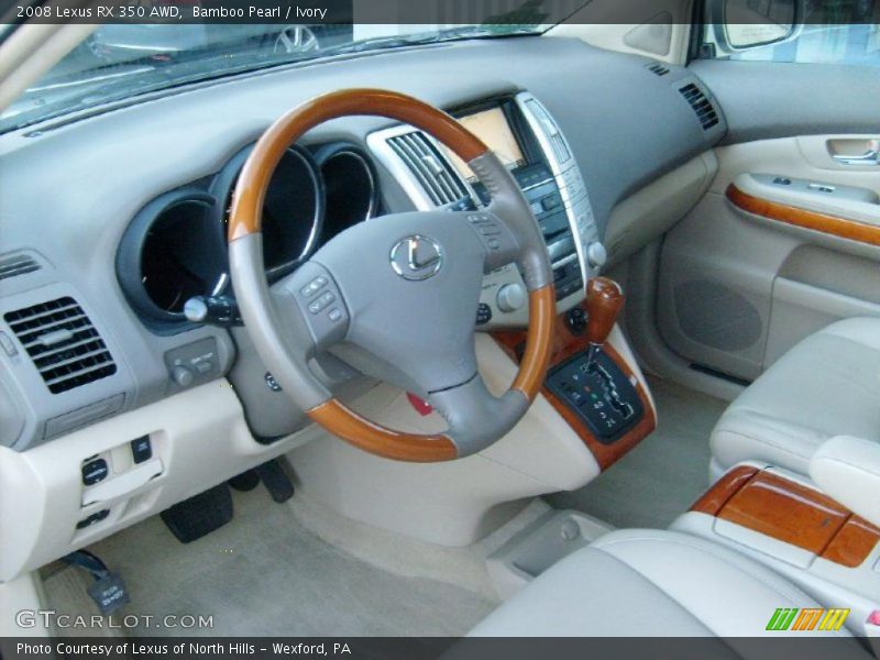 Bamboo Pearl / Ivory 2008 Lexus RX 350 AWD