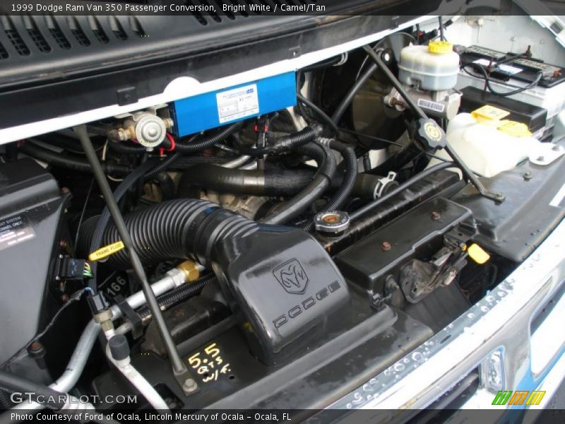 1999 Ram Van 350 Passenger Conversion Engine - 5.9 Liter OHV 16-Valve V8