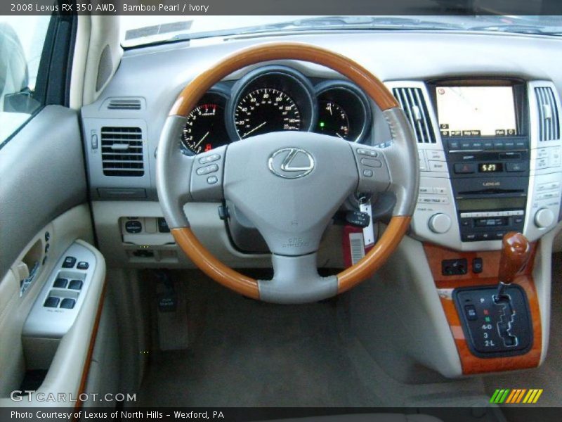 Bamboo Pearl / Ivory 2008 Lexus RX 350 AWD