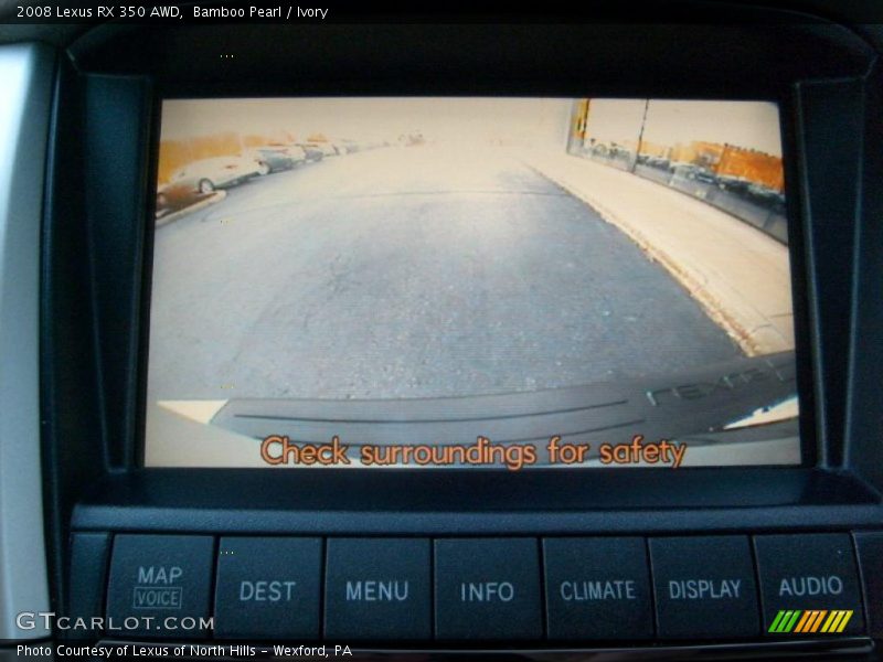 Bamboo Pearl / Ivory 2008 Lexus RX 350 AWD