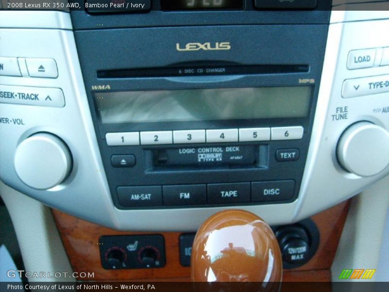 Bamboo Pearl / Ivory 2008 Lexus RX 350 AWD