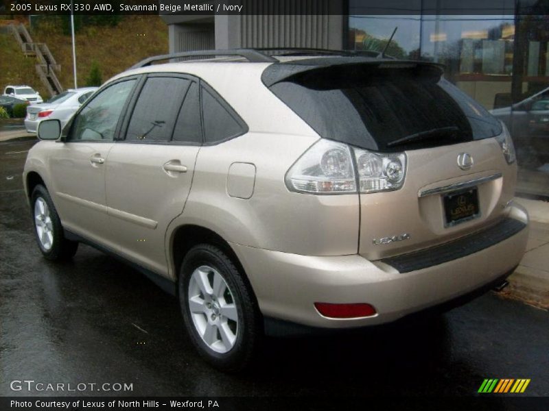 Savannah Beige Metallic / Ivory 2005 Lexus RX 330 AWD
