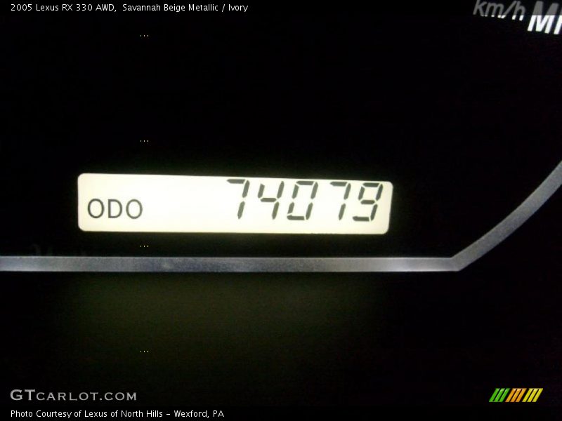Savannah Beige Metallic / Ivory 2005 Lexus RX 330 AWD