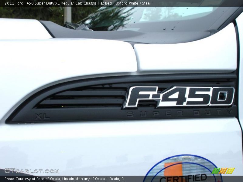  2011 F450 Super Duty XL Regular Cab Chassis Flat Bed Logo
