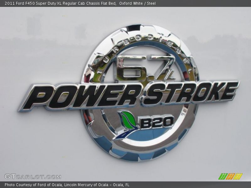 2011 F450 Super Duty XL Regular Cab Chassis Flat Bed Logo