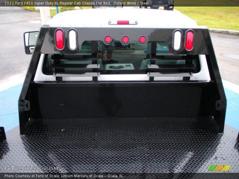 Oxford White / Steel 2011 Ford F450 Super Duty XL Regular Cab Chassis Flat Bed