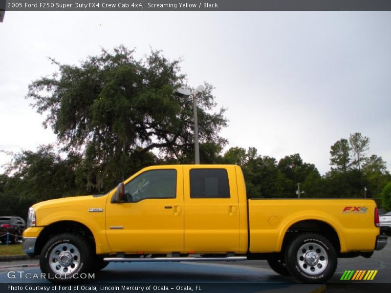  2005 F250 Super Duty FX4 Crew Cab 4x4 Screaming Yellow