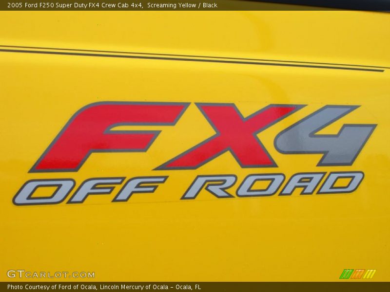  2005 F250 Super Duty FX4 Crew Cab 4x4 Logo