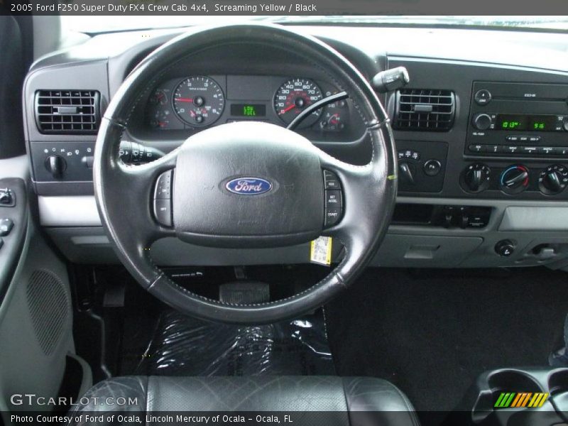 Dashboard of 2005 F250 Super Duty FX4 Crew Cab 4x4