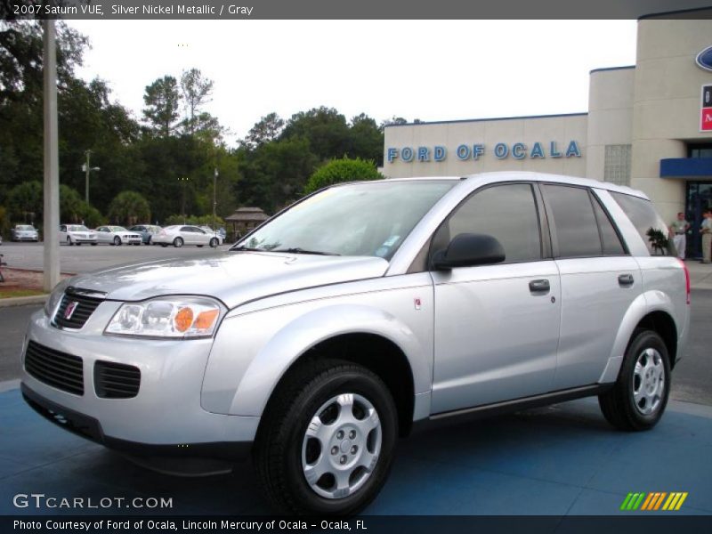Silver Nickel Metallic / Gray 2007 Saturn VUE