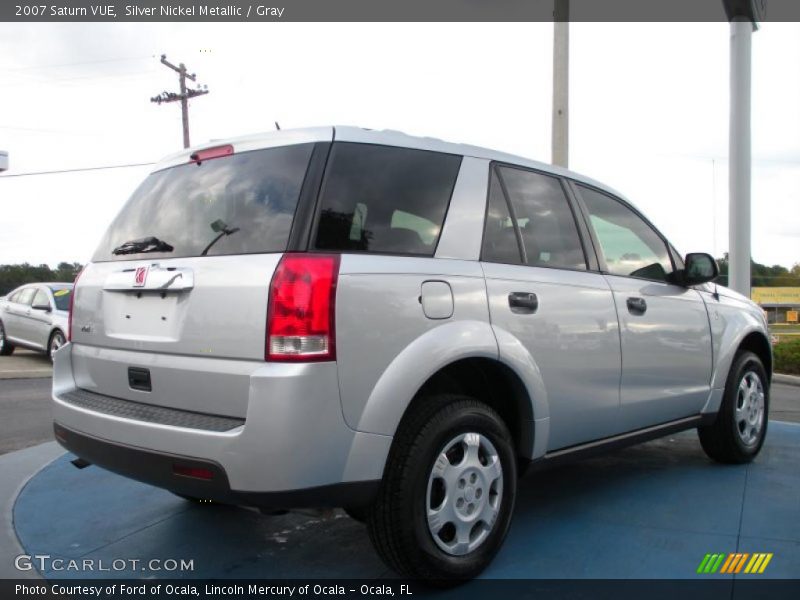 Silver Nickel Metallic / Gray 2007 Saturn VUE