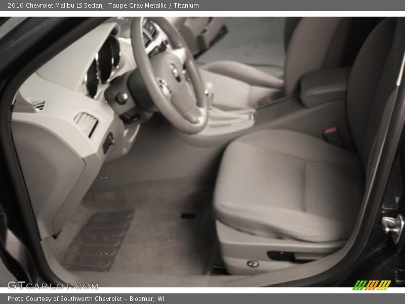 Taupe Gray Metallic / Titanium 2010 Chevrolet Malibu LS Sedan
