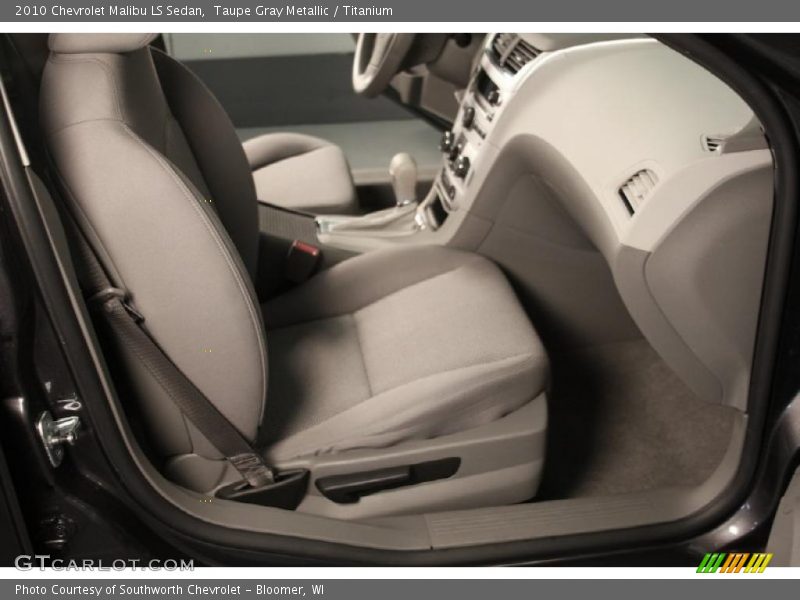 Taupe Gray Metallic / Titanium 2010 Chevrolet Malibu LS Sedan