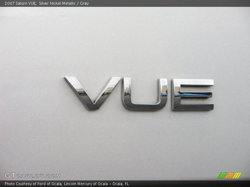 Silver Nickel Metallic / Gray 2007 Saturn VUE