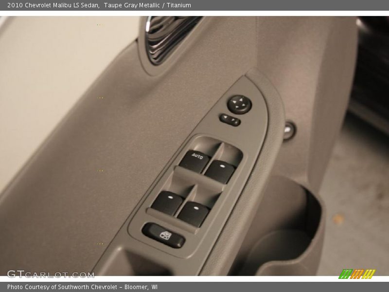 Taupe Gray Metallic / Titanium 2010 Chevrolet Malibu LS Sedan