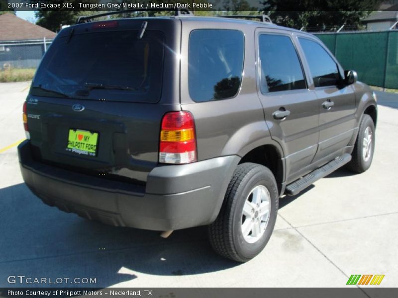 Tungsten Grey Metallic / Medium/Dark Pebble 2007 Ford Escape XLS