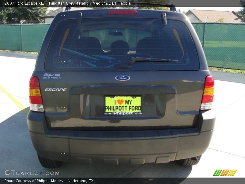 Tungsten Grey Metallic / Medium/Dark Pebble 2007 Ford Escape XLS