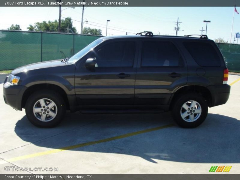 Tungsten Grey Metallic / Medium/Dark Pebble 2007 Ford Escape XLS