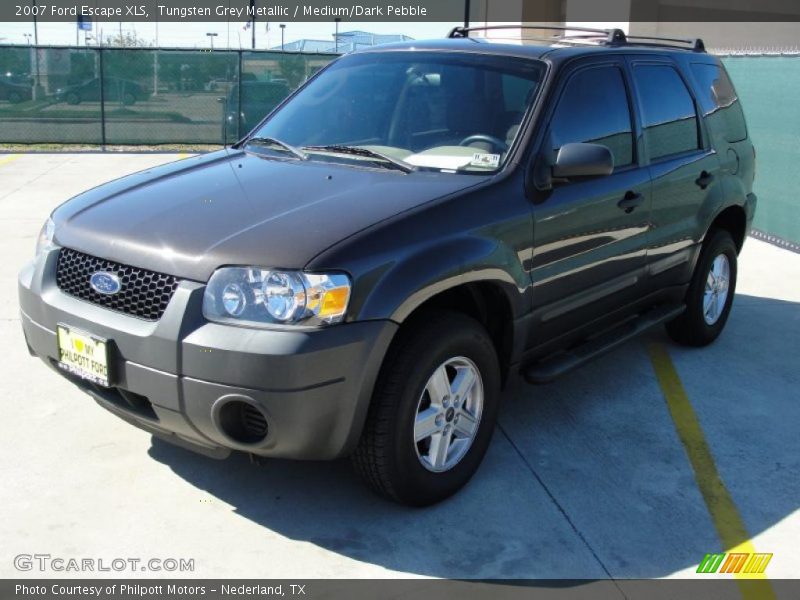 Tungsten Grey Metallic / Medium/Dark Pebble 2007 Ford Escape XLS